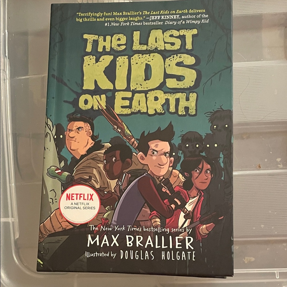 Brailler The Last Kids on Earth — Dark Green Illustrated Kids Graphic Novel